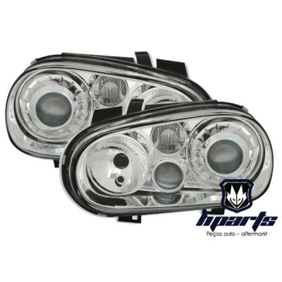 Faróis Vw Golf 4 R32 Design, Depo