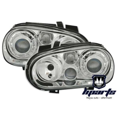 Faróis Vw Golf 4 R32 Design, Depo