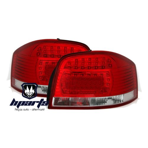 Farolins Leds Audi A3 8P DEPO