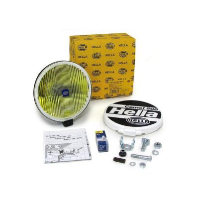 Farol Hella Comet 500 Amarelo