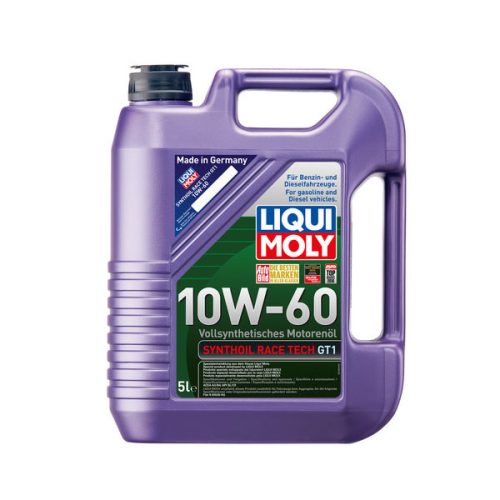 Óleo Liqui Moly Synthoil Race Tech GT1 10W60 5L