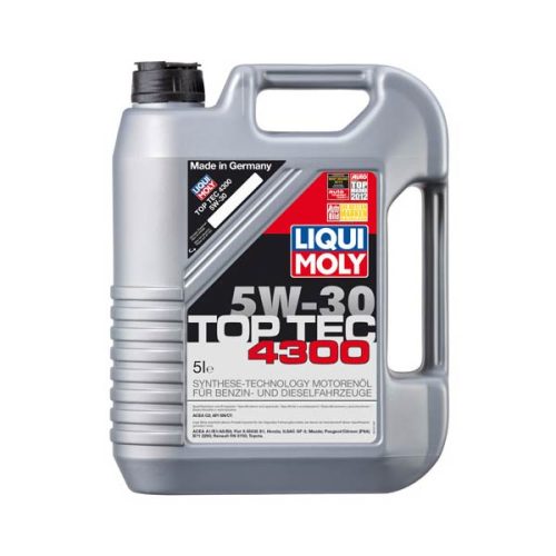 Óleo LIQUI MOLY TOP TEC 4300 5W30 5L