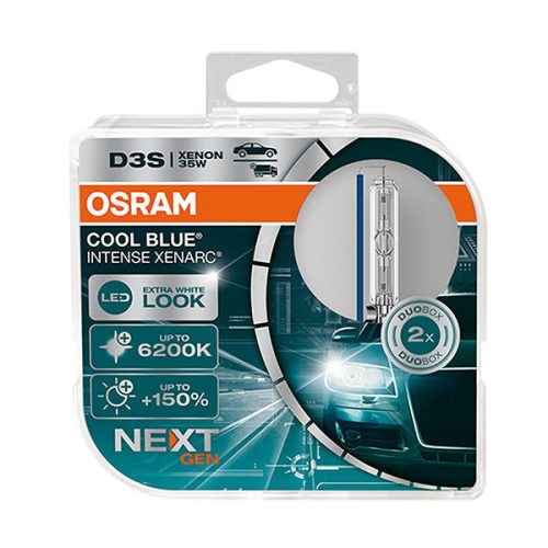 Lâmpadas Xenon OSRAM D3S 35w Cool Blue Intense NextGen. 6200K