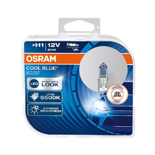 Lâmpadas OSRAM H1 COOL BLUE BOOST 5500K