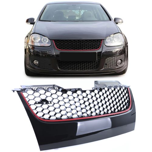 Grelha Frontal Preta VW Golf 5 GTI 03-09