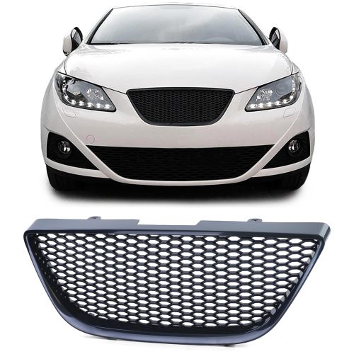 Grelha Frontal Preta Brilhante Seat Ibiza 6J 08-12