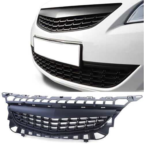 Grelha Frontal Preto Mate Opel Astra J 5 Portas 09-12
