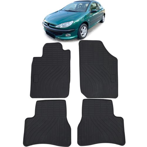 Tapetes Borracha Peugeot 206 98-09