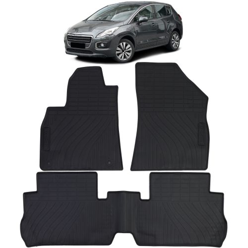 Tapetes Borracha Peugeot 3008 09-16