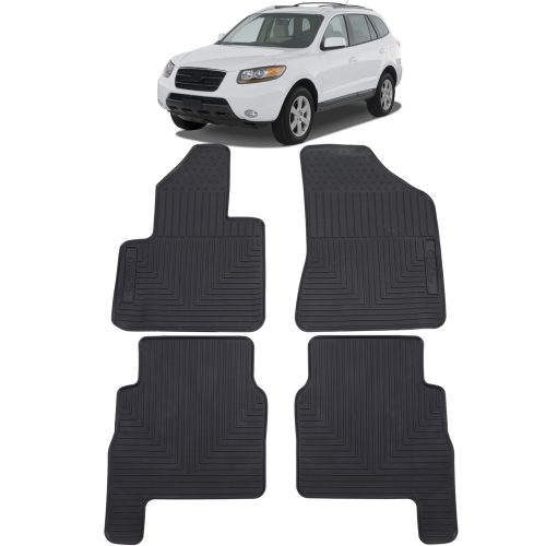 Tapetes Borracha Hyundai Santa Fe CM 06-12