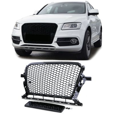 Grelha Frontal Preto Brilhante Audi Q5 8R 12-16