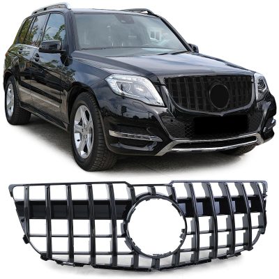 Grelha Frontal Preta Brilhante Mercedes GLK X204 Facelift 12-15