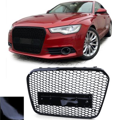 Grelha Frontal Preto Brilhante Audi A6 C7 4G 10-14