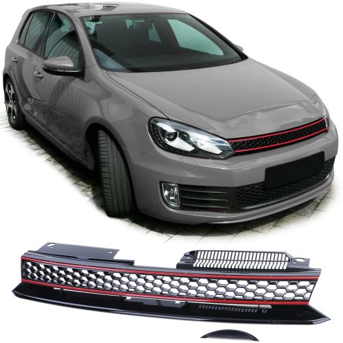 Grelha Frontal Preta VW Golf 6 GTI 08-13