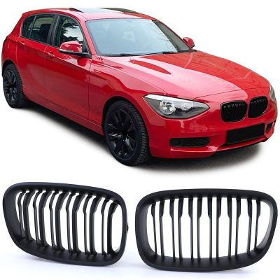 Grelha Frontal Preta Mate BMW 1er F20 F21 10-14