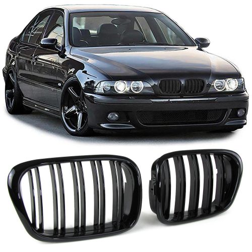 Grelha Frontal Preta Brilhante BMW 5er E39 95-03