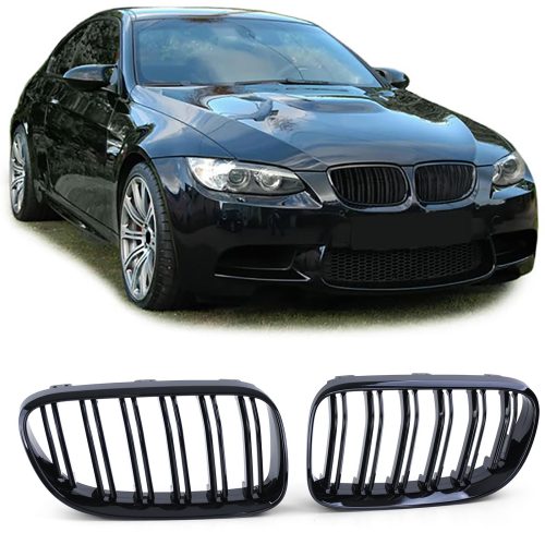 Grelha Frontal Preta Brilhante BMW 3er E92 E93 10-13