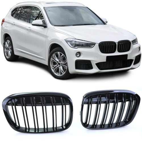 Grelha Frontal Preta BMW X1 F48 14-19