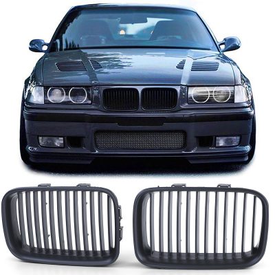 Grelha Frontal Preta Mate BMW 3er E36 90-96