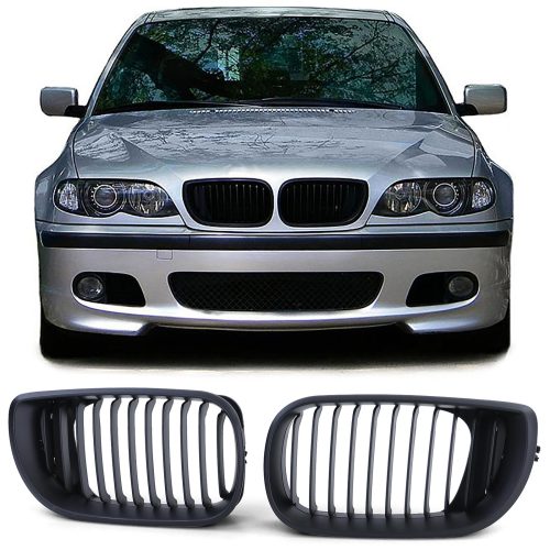 Grelha Frontal Preta Mate BMW 3er E46 Limousine Touring 01-05