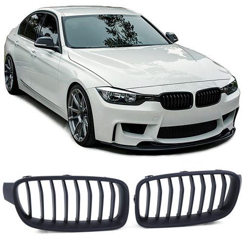 Grelha Frontal Preta Mate BMW 3er F30 F31 11-19