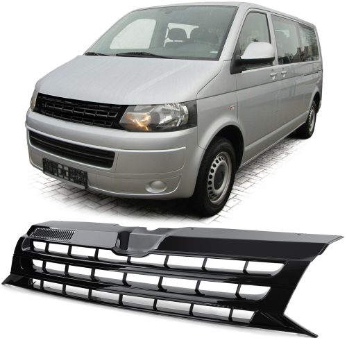 Grelha Frontal Preta VW Bus T5 Facelift 09-15