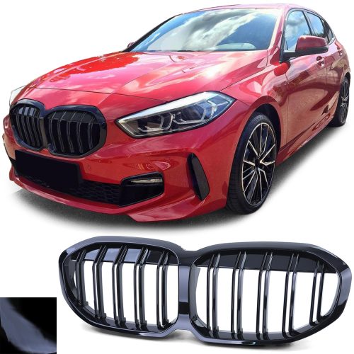 Grelha Frontal Preta Brilhante BMW 1er F40