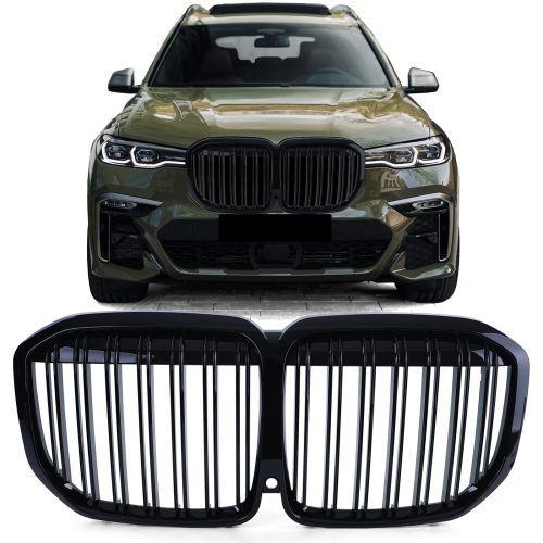Grelha Frontal Preta Brilhante BMW X7 G07