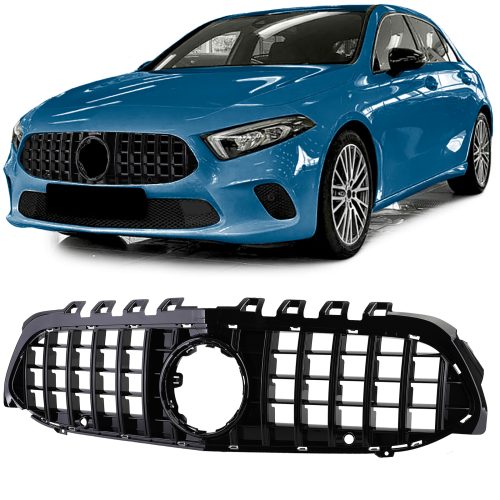 Grelha Frontal Preta Mercedes A Klasse W177 V177