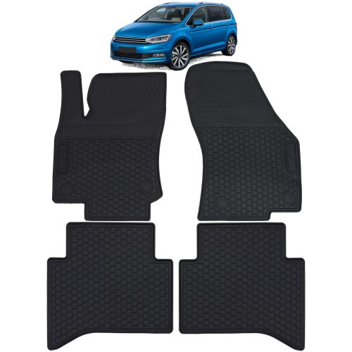 Tapetes Borracha VW Touran II 5T ab 2015