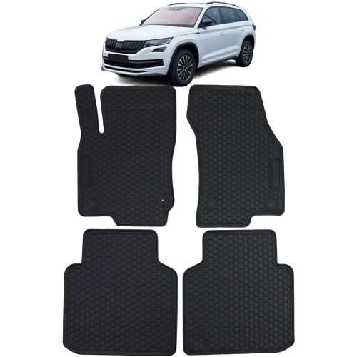 Tapetes Borracha Skoda Kodiaq 2017-2023