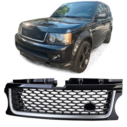 Grelha Frontal Preta Range Rover Sport L320 Facelift 2010-2013