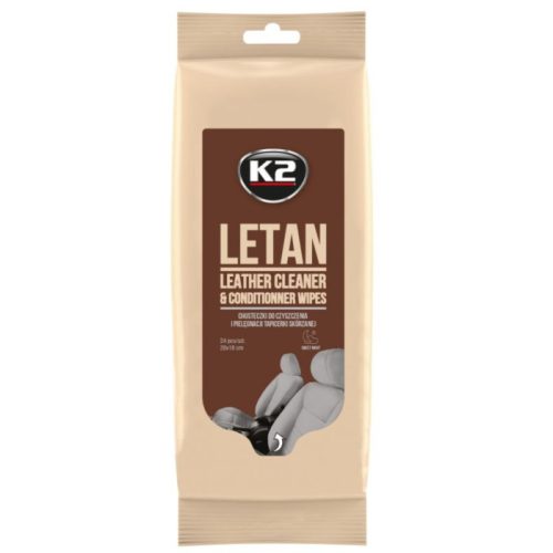 K2 LETAN WIPES - TOALHETES PARA LIMPEZA DE COURO