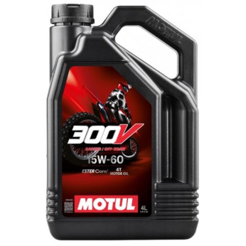 Óleo MOTUL 300V 15W60 RACING / OFF ROAD 4L