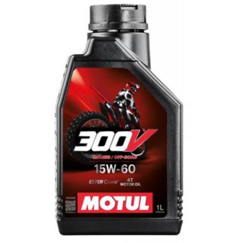 Óleo MOTUL 300V 15W60 RACING / OFF ROAD 1L