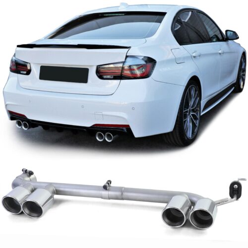 Ponteiras de Escape Duplex Duplas Bmw F30 F31 316 318 320 F32 F33 F37