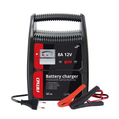 Carregador de Bateria com Indicador 8A