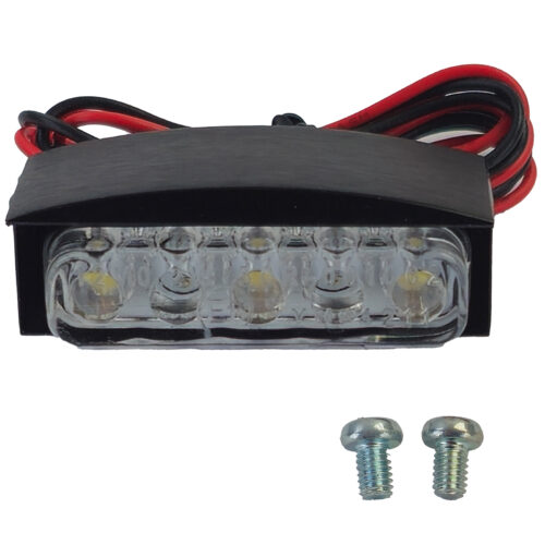 Luz LED universal para matrículas