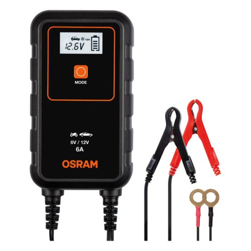 Carregador Bateria 6A OSRAM BATTERYcharge 906