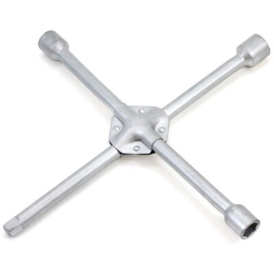 Chave em cruz reforçada, de 1/2" quadrada de 17, 19 e 21mm