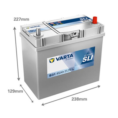 Bateria VARTA Dynamic SLI B31 12V 45Ah 330A