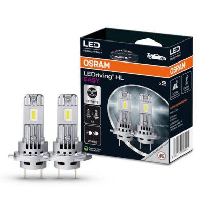 Lâmpadas LED H7 H18 6500K 12V Osram HL EASY – Pack Duo Blister