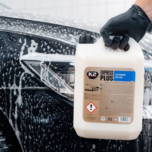 Express Plus - Shampoo e Cera Auto K2 5L