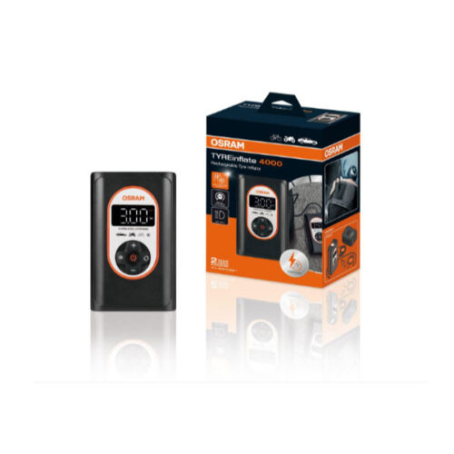 Compressor Digital Recarregável TYREinflate 4000 OSRAM