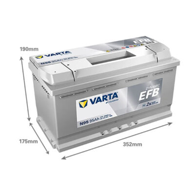 Bateria VARTA N95 Start Stop EFB 95Ah 850A