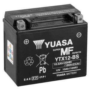 Bateria Moto YUASA YTX12-BS (AGM)