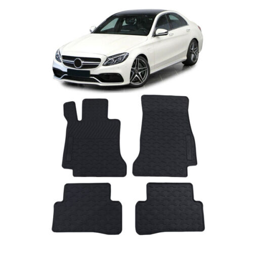 38048 Tapetes Borracha Mercedes C-Klasse W205 S205 14-22