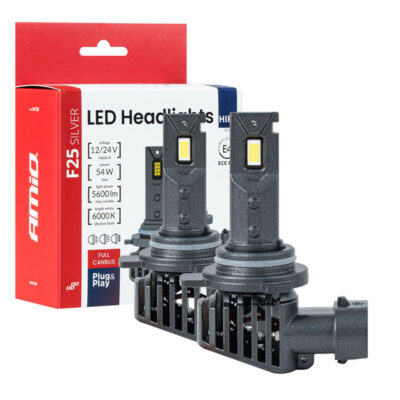 Lâmpadas LED HIR2 6000K AMIO F25 – Pack Duo Blister