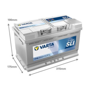Bateria VARTA Dynamic SLI F16 12V 80Ah 740A