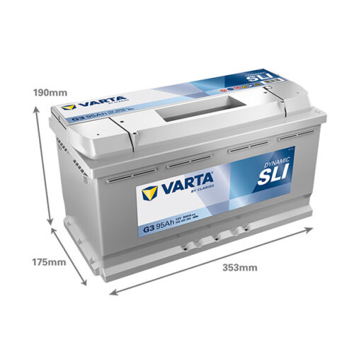 595402080 Bateria VARTA Blue Dynamic G3 95Ah D 800A